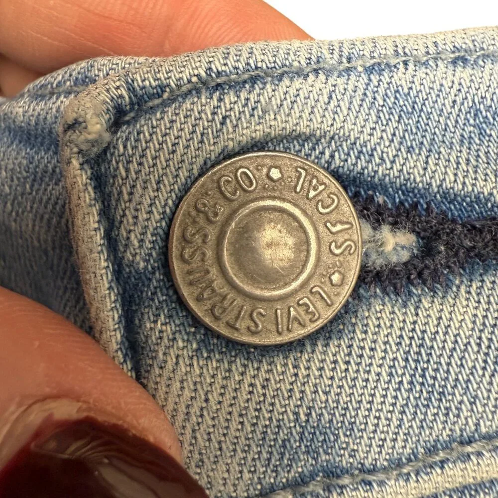 EUC Men's LEVI'S® 512 Big E‎ Premium Slim Tapered Flex Jeans | Size 36 X 30
